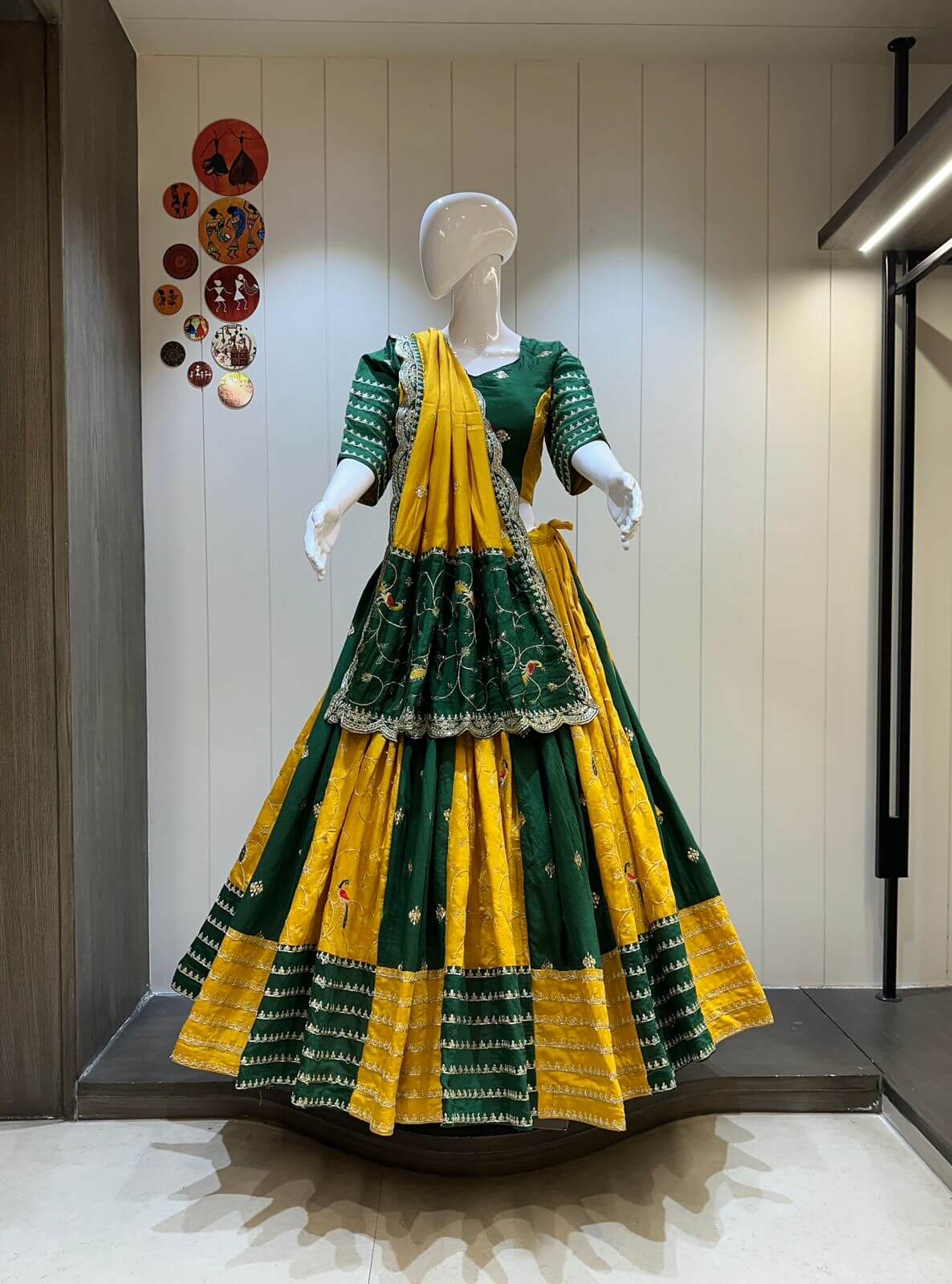 Gamathi Patchwork Lehenga